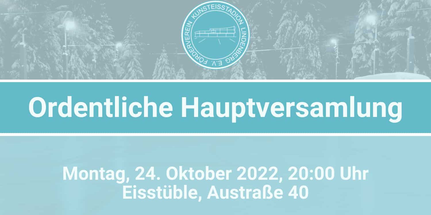Ordentliche Hauptversammlung