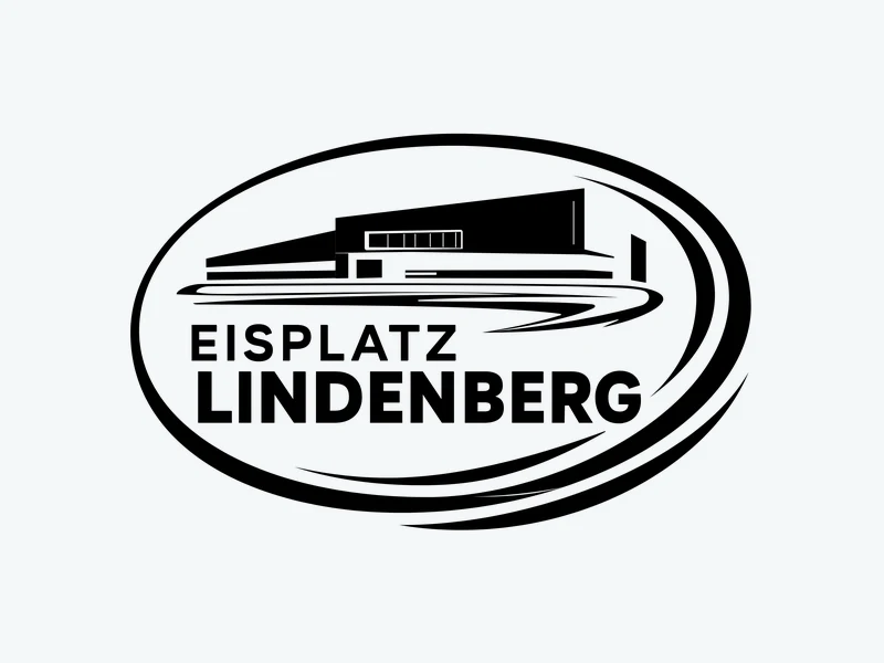 Vorschau Eisplatz Lindenberg Logo schwarz einfarbig